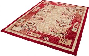 TA Koberec E952A ČERVENÝ ATLAS PP BLX Rozmer: 100x200 cm