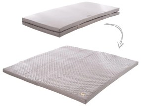 Tmavosivá detská hracia podložka 120x120 cm Style – Roba