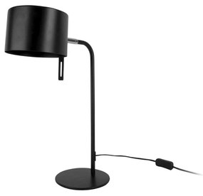 Stolná lampa Shell čierna 45 cm