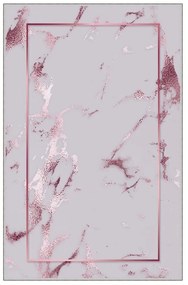 Koberec Mohyla 50x80 cm ružový