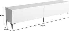 Fron White TV stolík