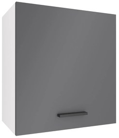 Kuchynská skrinka Belini horná 60 cm šedý mat  TOR SG60/1/WT/SR/0/B1