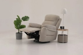 Polohovateľné kreslo Comforto E (krémová). Akcia -18%. Vlastná spoľahlivá doprava až k Vám domov. 1145371