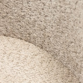 Jedálenská stolička LARISA buklé béžová/čierna