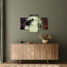 Obraz - Spln nad hladinou (90x60 cm)