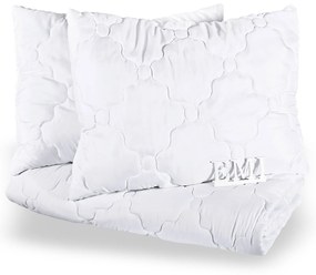 Set manželskej prikrývky a vankúšov Premium 220x200 + 90x70 (2x) EMI