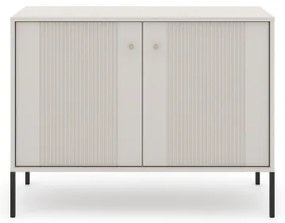 Komoda LUE béžová/čierna