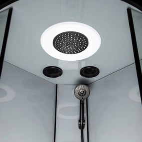 Novoterm Hydromasážny box NV-Orion 90x90 čierny