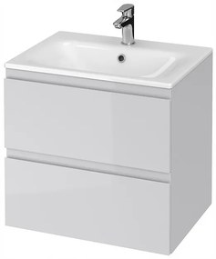Cersanit Moduo, umývadlová skrinka + umývadlo  60cm, šedá, S801-313-DSM