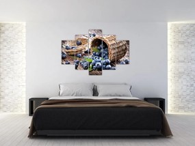 Obraz - Šťavnaté čučoriedky (150x105 cm)