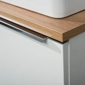 Mereo, Mereo Mailo, kúpeľňová skrinka 101 cm, chróm madlo, Multidecor, Dub Sand Barbera, MER-CN592SDSB1