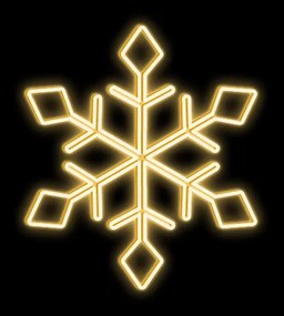 DECOLED LED svetelná súprava pre vianočné stromčeky vysoké 6-8 m, teplá biela s bleskom, dekory DZX1EFD05W