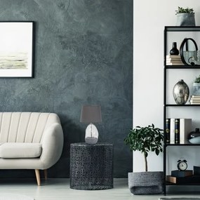 Rabalux 74228 - Stolná lampa APOLONIA 1xE27/40W/230V šedá