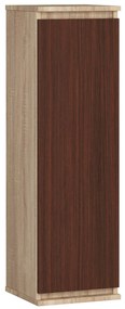 Závesná skrinka Wren (dub sonoma + wenge). Akcia -17%. Vlastná spoľahlivá doprava až k Vám domov. 1069088