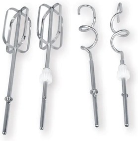 Heinner HMBR-300W - Ručný šľahač s otočnou miskou 300W/230V biely