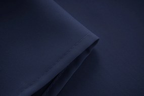 Tmavomodrý záves OXFORD 140x250 cm Zavesenie: Kovové krúžky
