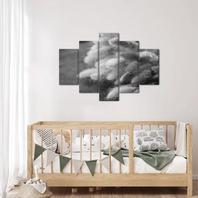 Obraz - bunny tail grass na stole (150x105 cm)