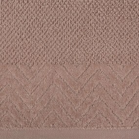 Dekorstudio Uterák LOREN so zamatovým okrajom - púdrový Rozmer uteráku: 30x50cm