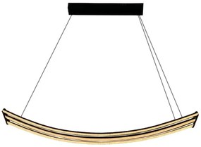 LED Stmievateľný luster na lanku LED/70W/230V 3000-6500K + diaľkové ovládanie