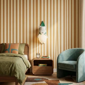 Toolight G169-1W, detské nástenné svietidlo macko v tričku, 1xG9, G169-1W BLUE, OSW-07809