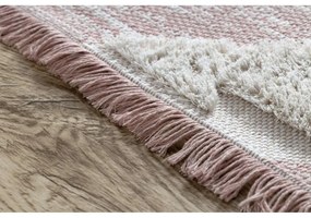 Kusový koberec Romba ružový 136x190cm