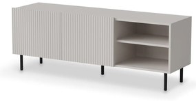 TV stolík Paxos 150 cm kašmír/čierny