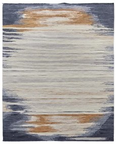 Diamond Carpets koberce Ručne viazaný kusový koberec Ombre Paris DESP HL64 Ivory Charcoal - 240x300 cm