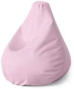 Sablio Sedací vak Pear Svetloružová - 70 x 95 x 15 cm