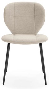 Krémové jedálenské stoličky v súprave 2 ks Maori – Marckeric