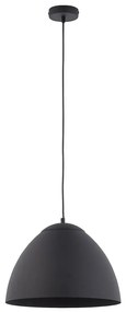 Luster na lanku FARO 1xE27/60W/230V čierna