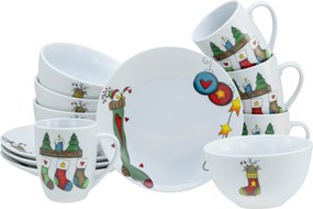 XXXLutz RAŇAJKOVÁ SÚPRAVA Luna Socken 12-dielne Creatable - Jedálenské sety - 007768046901