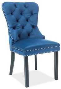 Jedálenská stolička Aurore Velvet (modrá). Vlastná spoľahlivá doprava až k Vám domov. 1018327