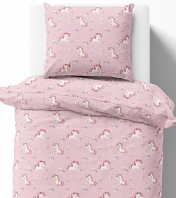 Posteľná obliečka Jednorožec 140x200/70x80 cm – 100 % bavlna