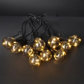 SOLIGHT Vonkajšia reťaz s 10 micro LED žiarovkami, 3m, 3xAA