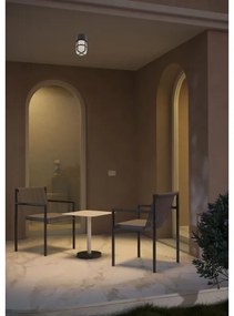 Redo 90195 - Vonkajšie bodové svietidlo TRITON 1xE27/28W/230V IP54 čierna