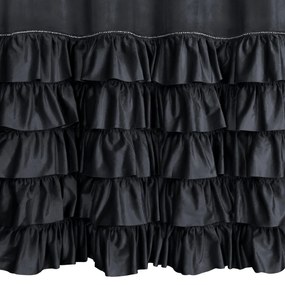 ZATEMŇOVACÍ ZÁVES NA PÁSKE CARLI 140X270 CM ČIERNA