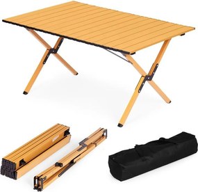 Skladací turistický, kempingový stolík Šírka: 60 cm | Dĺžka: 90 cm