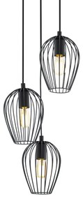 Eglo 49479 - Luster NEWTOWN 3xE27/60W/230V