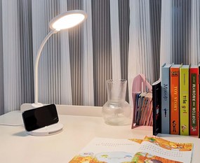 TOP LIGHT Stolová lampička Viola B, Biela