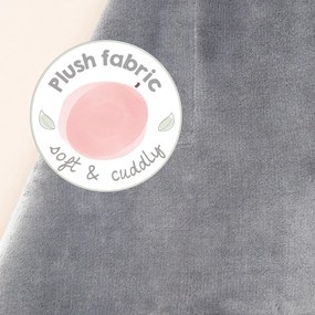 Svetlozelená detská deka z mikroplyšu 80x80 cm Woodland Buddies – Roba