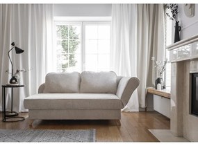 Béžová menčestrová leňoška (pravý roh) Chic Charlotte – Miuform