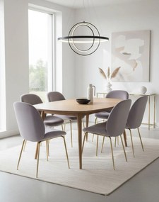 Stoličky24.sk - Stolička Dori Gold šedá