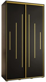 Skriňa 45 Canaris 12 140 čierna/gold