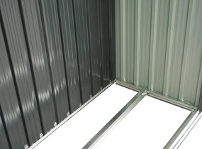 Záhradný domček na náradie s drevníkom Avenberg 3,22 x 1.96 m ANTRACIT SD-X68EWS