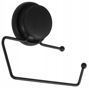 Držiak toaletného papiera - čierny