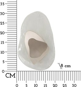 Sklenené nástenné svietidlo Ocean – Mauro Ferretti