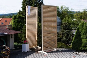 Drevený slnolam na terasu Rozmery (cm): 100 x 5,5, v. 100