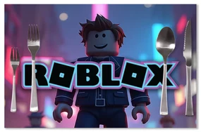 Sablio Prestieranie ROBLOX Neónové mesto: 40x30cm