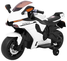 RAMIZ ELEKTRICKÁ MOTORKA - R1- BIELA - 1x30W - 6V/7Ah - 2022