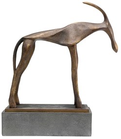 Soft Deer soška mosadzná 35 cm